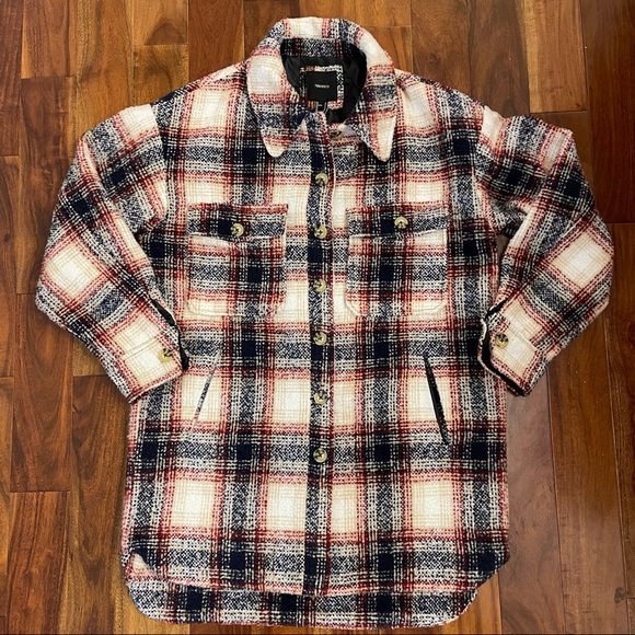 Forever 21 Plaid jacket, shacket - Picture 7 of 9